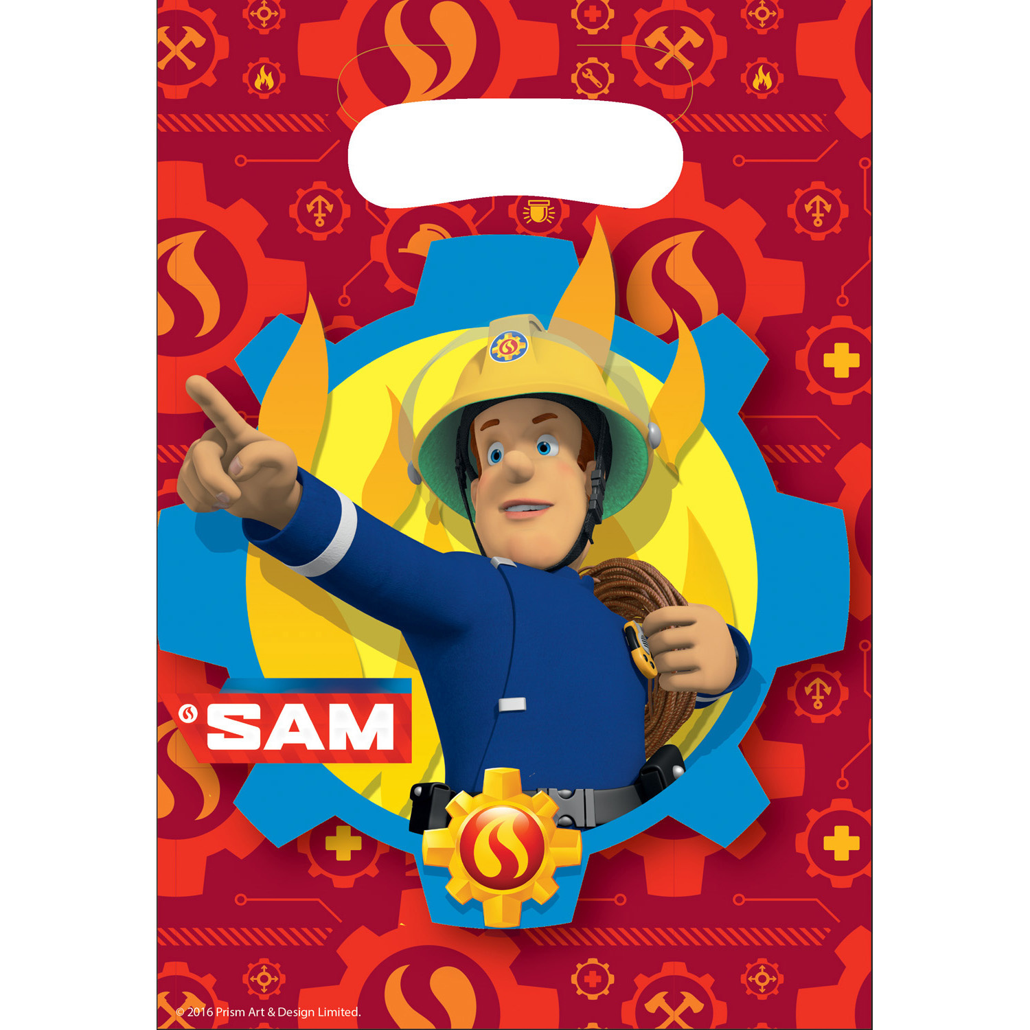 Uitdeelzakjes Brandweerman Sam (8ST)