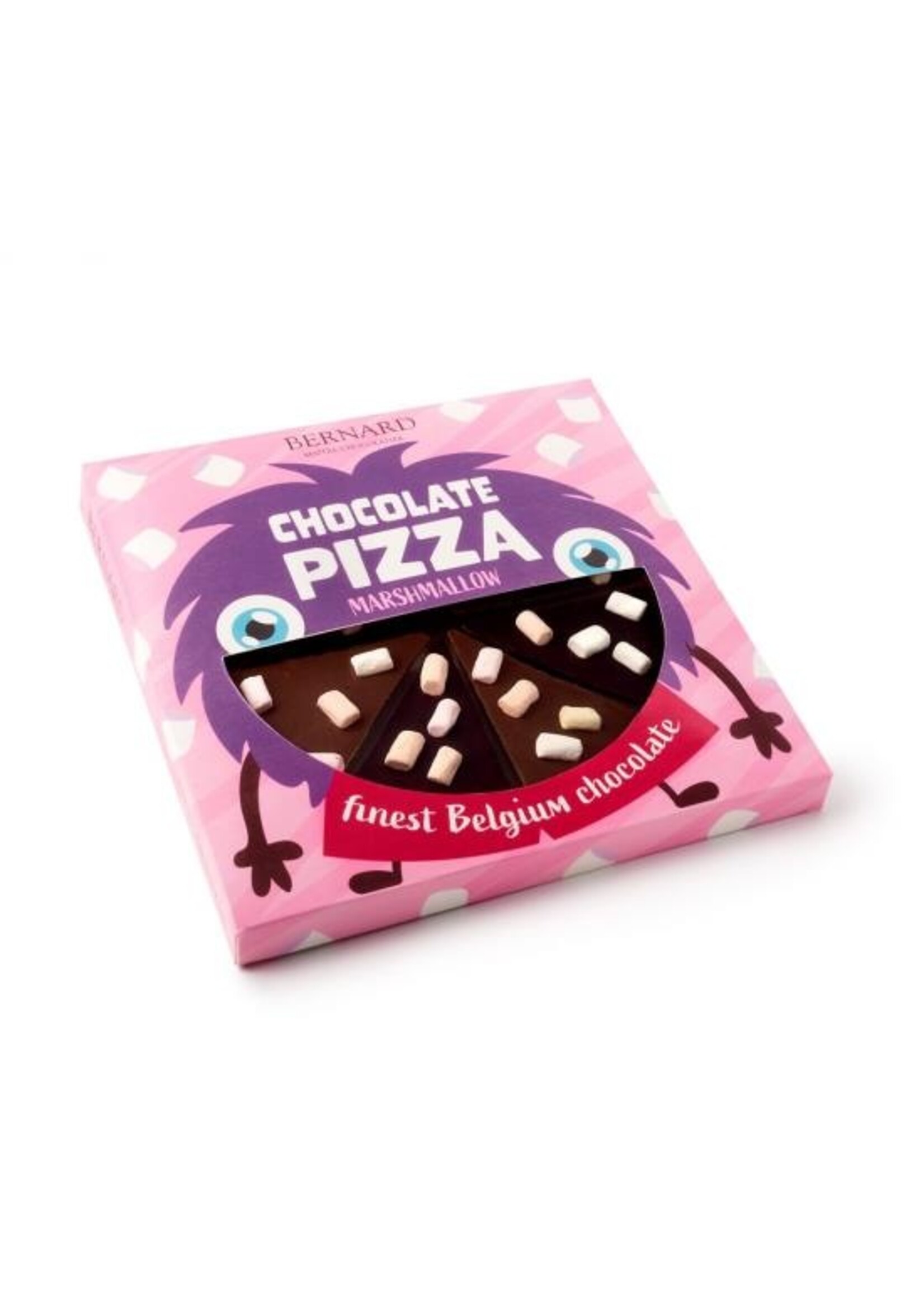 Bernard Chocolatier Chocolade pizza - Marshmallow