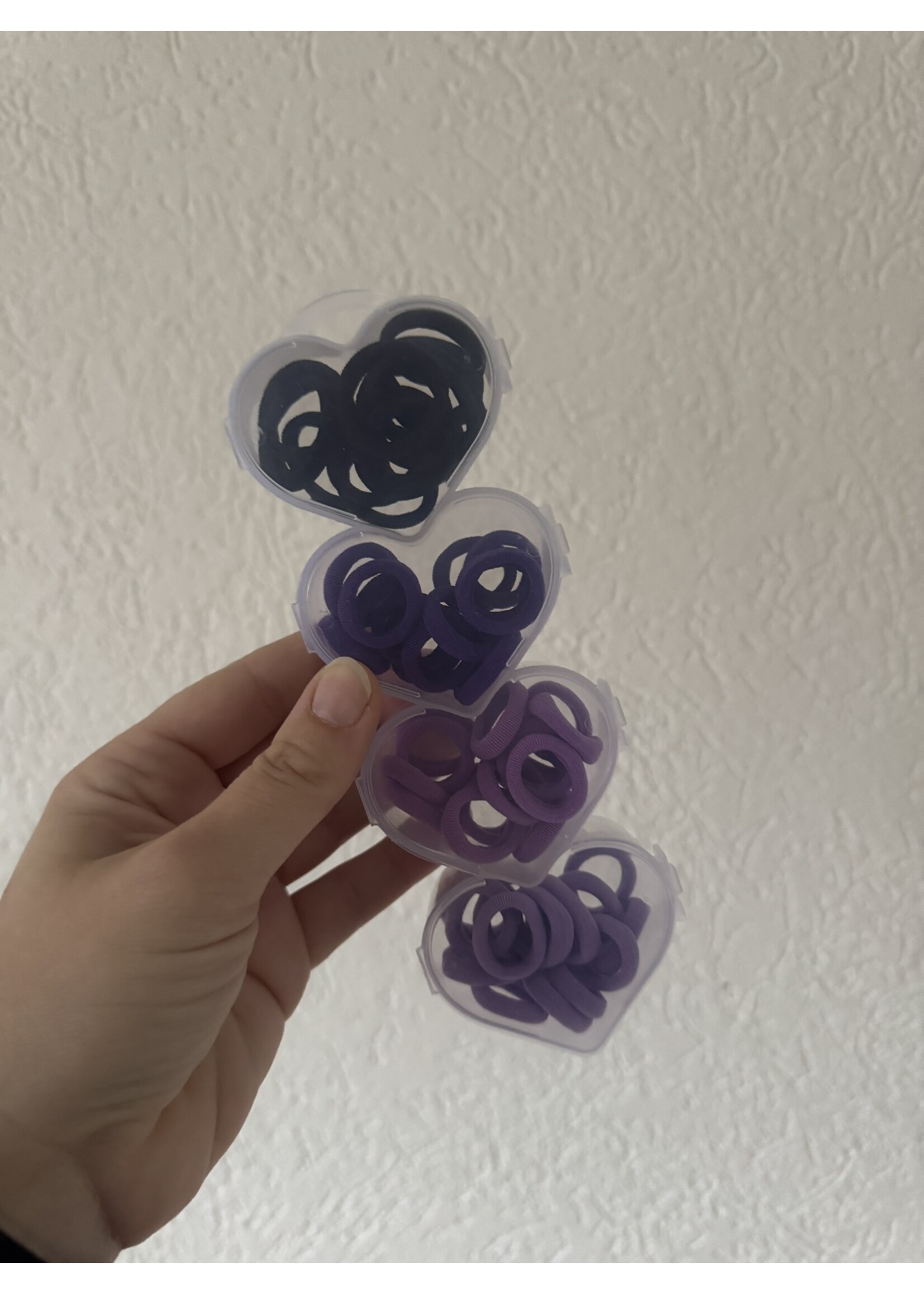Elastiekjes set - paars