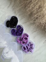 Elastiekjes set - paars