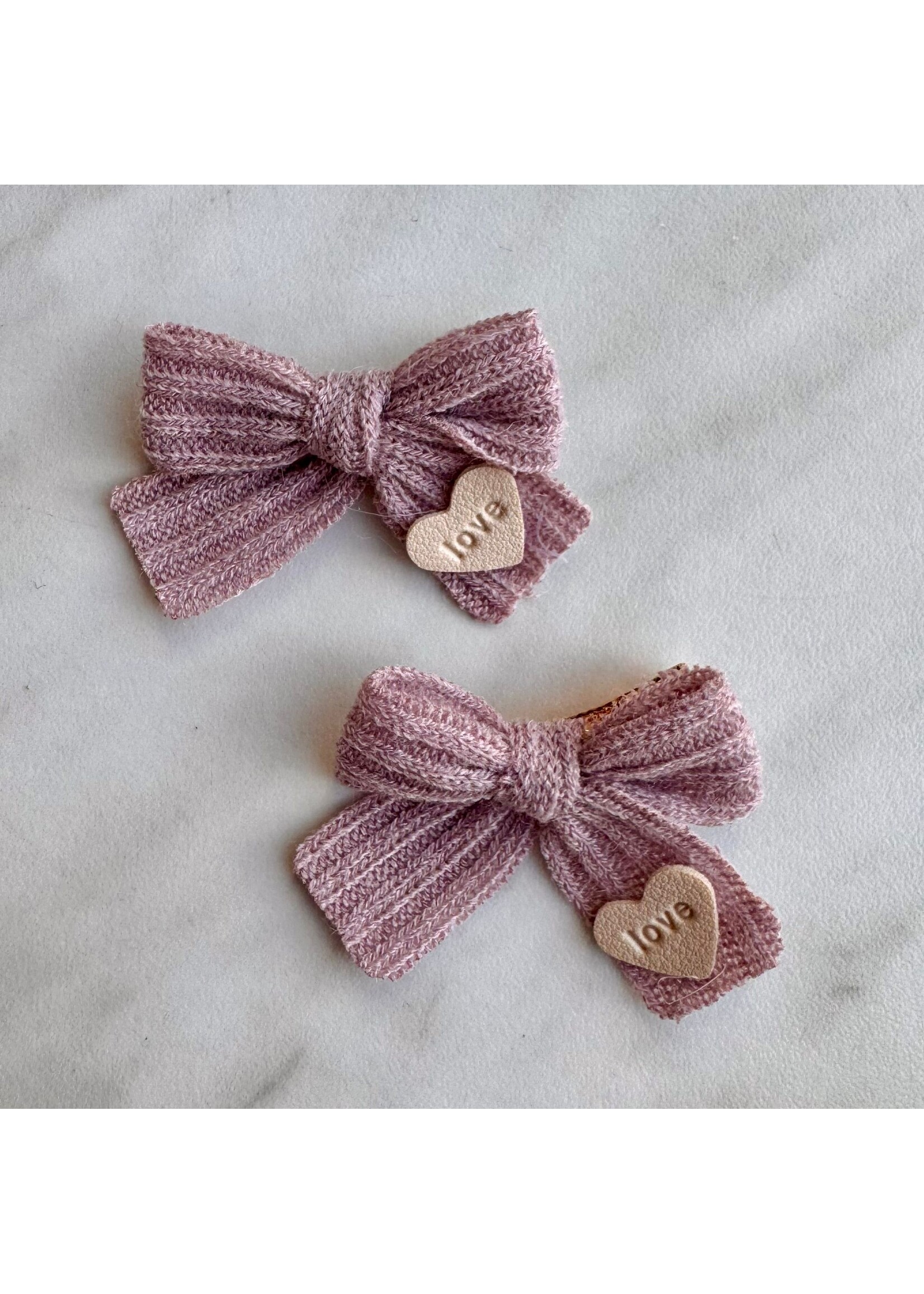 Strikjes paars - Loïs