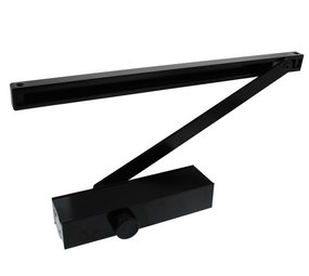 Intersteel Deurdranger zwart met glijarm dr124 Intersteel Deurdranger zwart met glijarm dr124