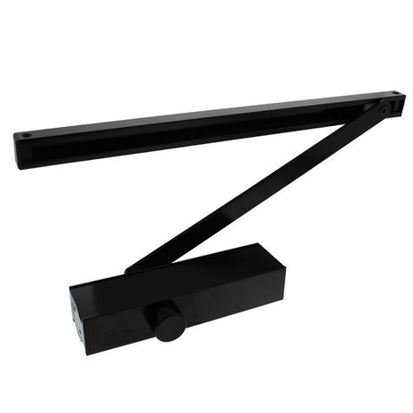 Intersteel Deurdranger zwart met glijarm dr124 - zachtsluitend - Intersteel Intersteel Deurdranger zwart met glijarm dr124 - zachtsluitend - Intersteel