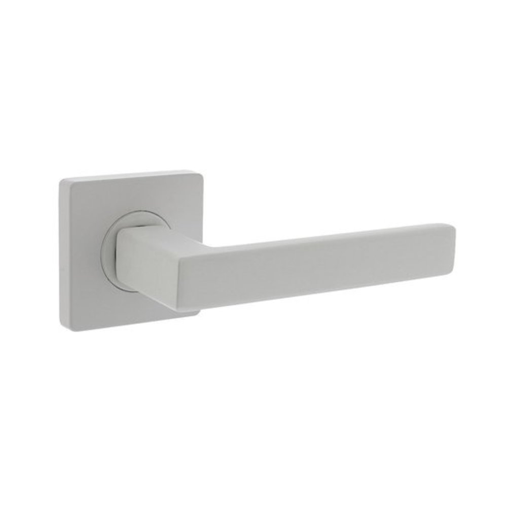 Intersteel Deurklink Hera vierkant rozet wit - deurbeslag voor binnendeur - Intersteel Intersteel Deurklink Hera vierkant rozet wit - deurbeslag voor binnendeur - Intersteel