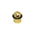 Deurstopper met ring messing gelakt Deurstopper met ring messing gelakt