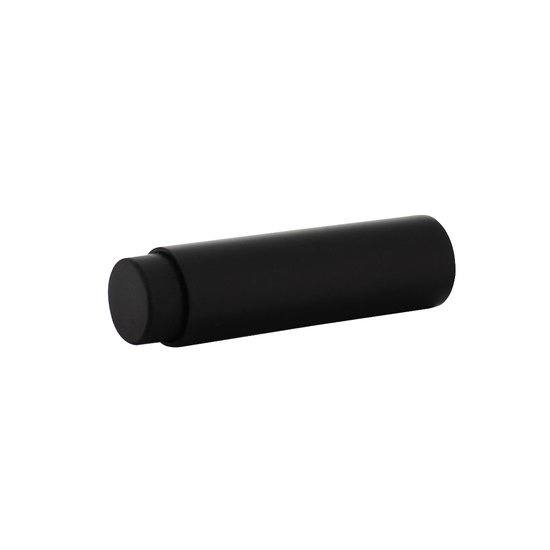 Intersteel Deurstopper rvs zwart voor wandmontage 22x80mm
