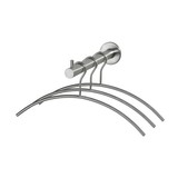 Intersteel Garderobe steun rvs geborsteld Intersteel Garderobe steun rvs geborsteld