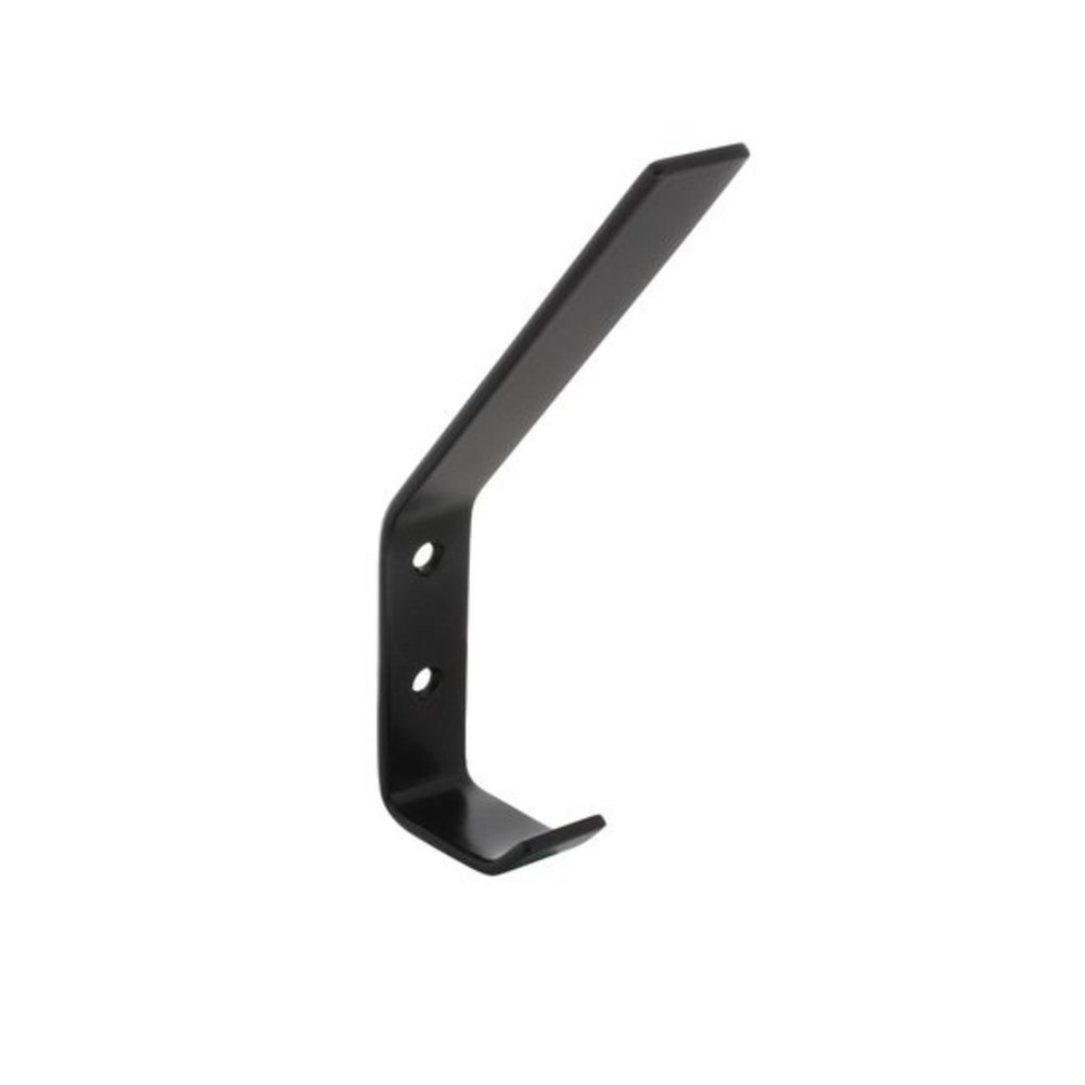 Intersteel Kapstokhaak 135mm gebogen zwart - voor hal of garderobe - Intersteel Intersteel Kapstokhaak 135mm gebogen zwart - voor hal of garderobe - Intersteel