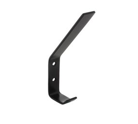 Intersteel Kapstokhaak 135mm gebogen zwart Intersteel Kapstokhaak 135mm gebogen zwart
