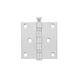 Intersteel Kogellagerscharnier geborsteld rvs recht tot 50 kilo Intersteel Kogellagerscharnier geborsteld rvs recht tot 50 kilo