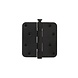 Intersteel Kogellagerscharnier mat zwart afgerond tot 70 kilo Intersteel Kogellagerscharnier mat zwart afgerond tot 70 kilo
