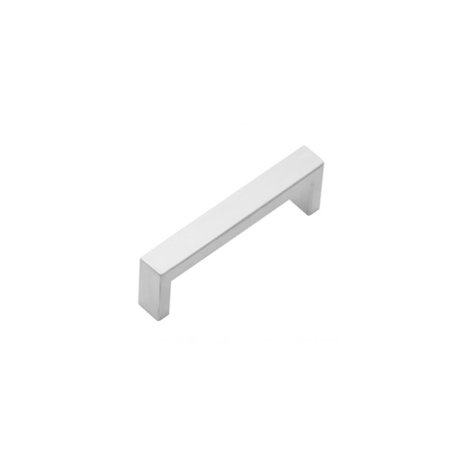 Intersteel Meubelgreep rechthoek 128mm geborsteld RVS - voor kast of lade - Intersteel Intersteel Meubelgreep rechthoek 128mm geborsteld RVS - voor kast of lade - Intersteel