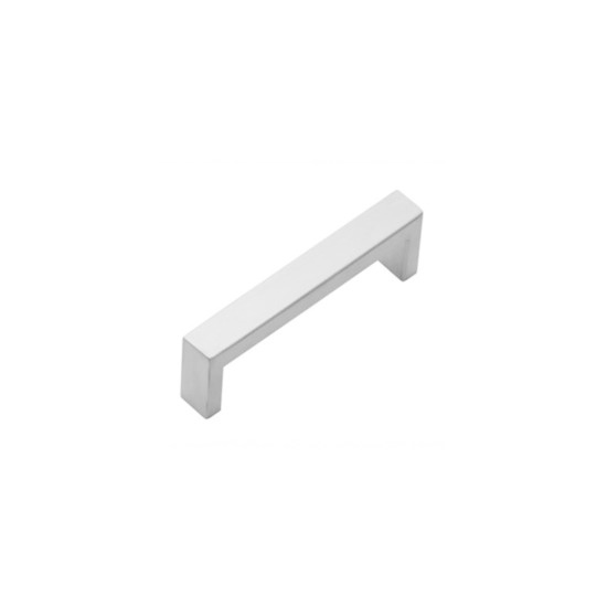 Intersteel Meubelgreep rechthoek 138mm boormaat 128mm geborsteld RVS