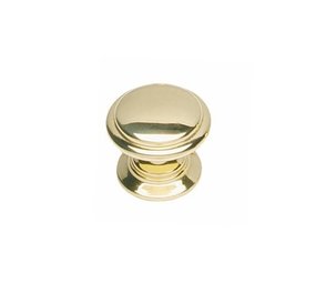 Intersteel Meubelknop 32 mm messing gelakt Intersteel Meubelknop 32 mm messing gelakt