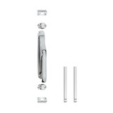 Intersteel Pomp-espagnolet met stangenset 2x 1250 mm verchroomd Intersteel Pomp-espagnolet met stangenset 2x 1250 mm verchroomd