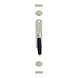 Intersteel Raamespagnolet ton 400 rechts nikkel/ebbenhout Intersteel Raamespagnolet ton 400 rechts nikkel/ebbenhout