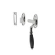 Intersteel Raamsluiting Ton rechts chroom / ebbenhout Intersteel Raamsluiting Ton rechts chroom / ebbenhout