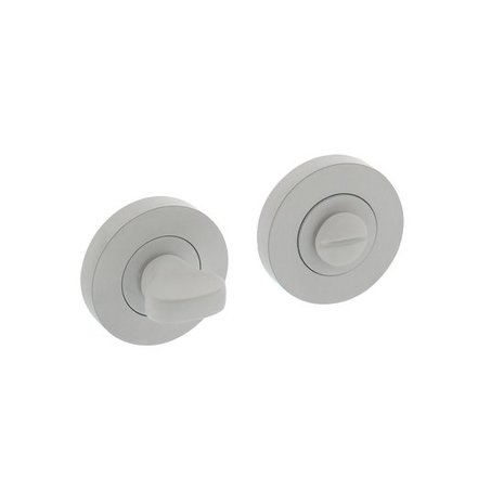 Intersteel WC-slot draaiknop rond wit - voor binnendeur - Intersteel Intersteel WC-slot draaiknop rond wit - voor binnendeur - Intersteel