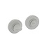 WC-slot draaiknop rond wit WC-slot draaiknop rond wit