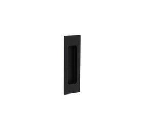 Intersteel Schuifdeurkom mat zwart rechthoek 120x40 mm blind Intersteel Schuifdeurkom mat zwart rechthoek 120x40 mm blind