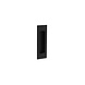 Intersteel Schuifdeurkom mat zwart rechthoek 120x40 mm blind Intersteel Schuifdeurkom mat zwart rechthoek 120x40 mm blind