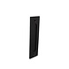 Intersteel Schuifdeurkom zwart opschroevend 220x60x6 mm Intersteel Schuifdeurkom zwart opschroevend 220x60x6 mm