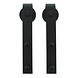 Intersteel Schuifdeursysteem - set van 2 hangrollen basic zwart Intersteel Schuifdeursysteem - set van 2 hangrollen basic zwart
