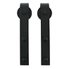 Intersteel Set van 2 hangrollen voor Schuifdeursysteem basic zwart Intersteel Set van 2 hangrollen voor Schuifdeursysteem basic zwart