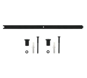 Intersteel Schuifdeursysteem – tussenrail 90 cm mat zwart Intersteel Schuifdeursysteem – tussenrail 90 cm mat zwart