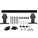 Intersteel Schuifdeursysteem basic top mat zwart Intersteel Schuifdeursysteem basic top mat zwart