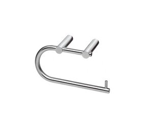 Intersteel Toiletrolhouder met pin stop rvs geborsteld Intersteel Toiletrolhouder met pin stop rvs geborsteld