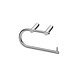 Intersteel Toiletrolhouder met pin stop rvs geborsteld Intersteel Toiletrolhouder met pin stop rvs geborsteld