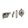 Intersteel WC-slot hendel vlak vrij/bezet mat nikkel Intersteel WC-slot hendel vlak vrij/bezet mat nikkel
