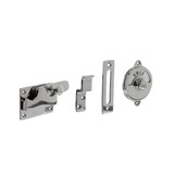 Intersteel WC-slot hendel vlak vrij/bezet nikkel Intersteel WC-slot hendel vlak vrij/bezet nikkel