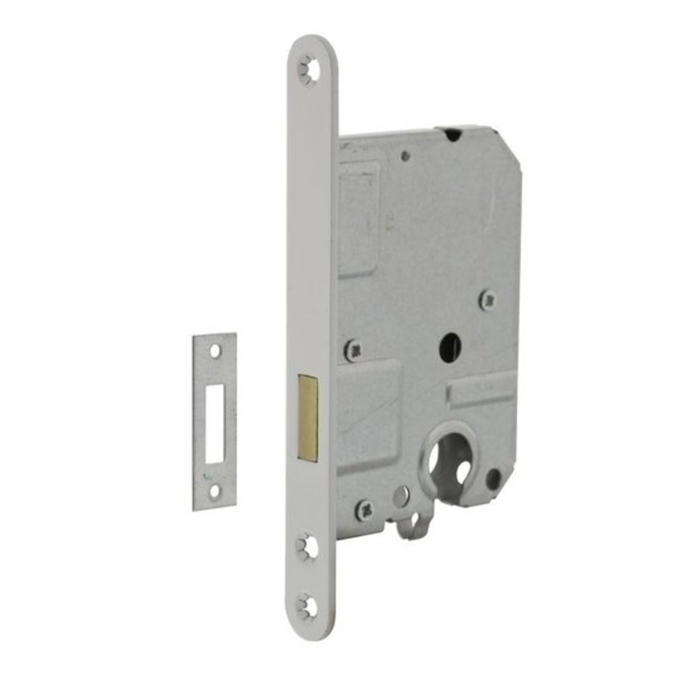 Intersteel Woningbouw cilinder kastslot wit 55 mm - voor binnendeur - Dulimex Intersteel Woningbouw cilinder kastslot wit 55 mm - voor binnendeur - Dulimex