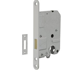 Intersteel Woningbouw cilinder kastslot wit 55 mm Intersteel Woningbouw cilinder kastslot wit 55 mm