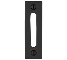 De Oude Deurklink Kozijnplaatje in mat zwart De Oude Deurklink Kozijnplaatje in mat zwart