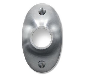 De Oude Deurklink Rozet - Ovaal mat nikkel De Oude Deurklink Rozet - Ovaal mat nikkel