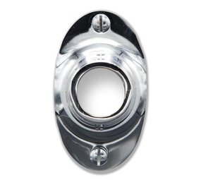 De Oude Deurklink Rozet - Ovaal nikkel De Oude Deurklink Rozet - Ovaal nikkel