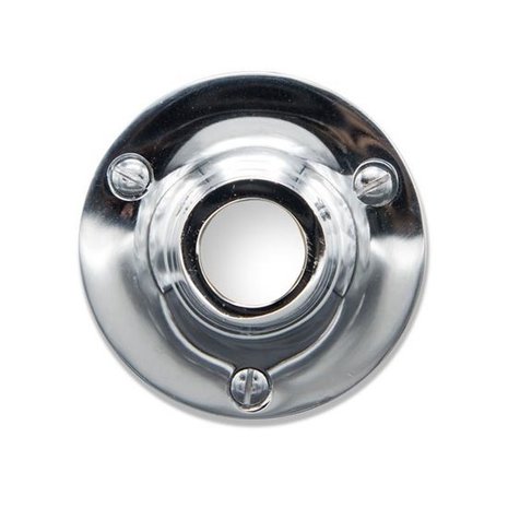 De Oude Deurklink Rozet - Rond nikkel - deurbeslag - De Oude Deurklink De Oude Deurklink Rozet - Rond nikkel - deurbeslag - De Oude Deurklink
