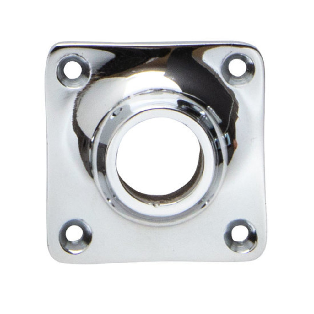 De Oude Deurklink Rozet - Vierkant glanzend Nikkel De Oude Deurklink Rozet - Vierkant glanzend Nikkel