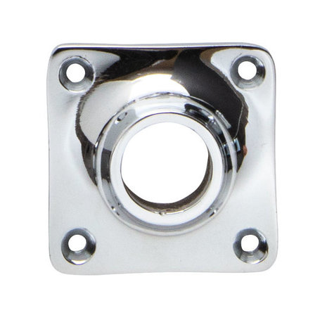 De Oude Deurklink Rozet - Vierkant glanzend Nikkel De Oude Deurklink Rozet - Vierkant glanzend Nikkel