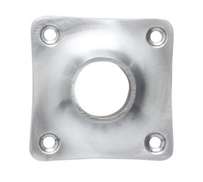 De Oude Deurklink Rozet - Vierkant mat geborsteld Nikkel De Oude Deurklink Rozet - Vierkant mat geborsteld Nikkel