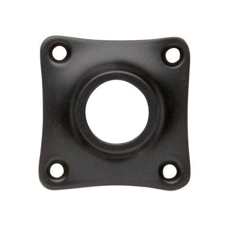 De Oude Deurklink Rozet - Vierkant mat zwart De Oude Deurklink Rozet - Vierkant mat zwart