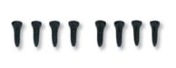 De Oude Deurklink Schroevenset - mat zwart