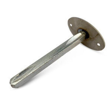 De Oude Deurklink Slotstift met montageplaat - voor binnendeur - De Oude Deurklink | Bestel online