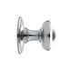 De Oude Deurklink Deurknop 80mm - Rond draaibaar mat nikkel De Oude Deurklink Deurknop 80mm - Rond draaibaar mat nikkel