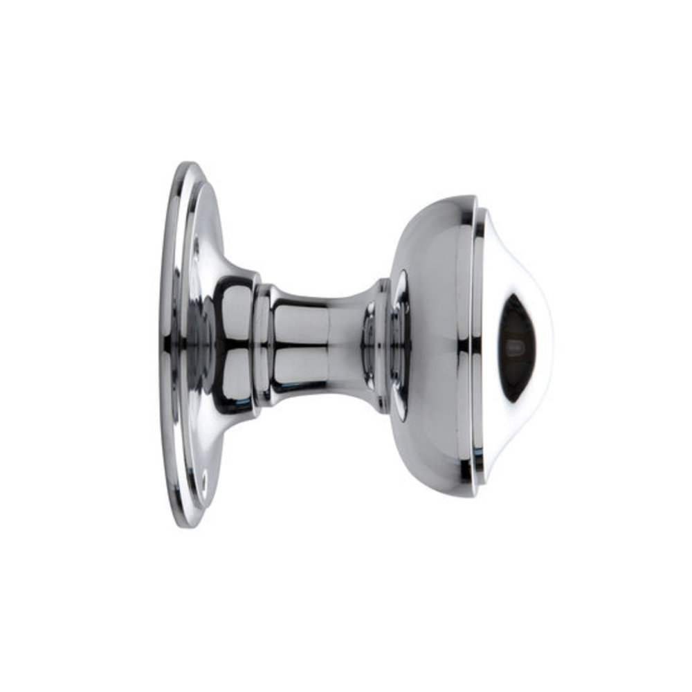 De Oude Deurklink Deurknop 80mm - Rond draaibaar nikkel De Oude Deurklink Deurknop 80mm - Rond draaibaar nikkel