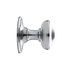 Deurknop 80mm - Rond mat nikkel Deurknop 80mm - Rond mat nikkel