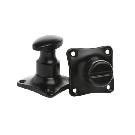 De Oude Deurklink WC Slot - Draaiknop mat zwart De Oude Deurklink WC Slot - Draaiknop mat zwart